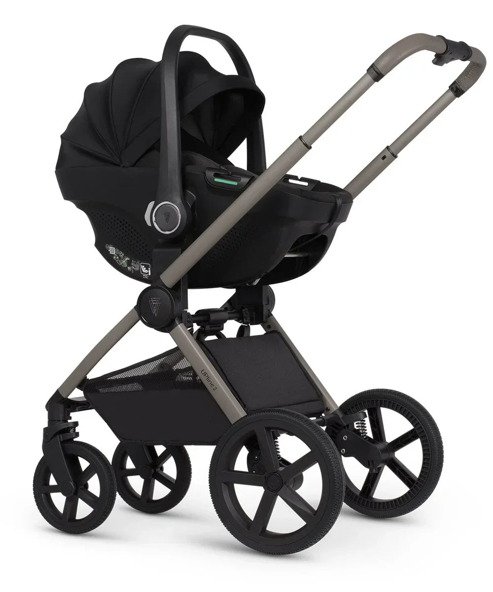 Venicci Upline2 4in1 Travel System Inc 360 Base - Taupe