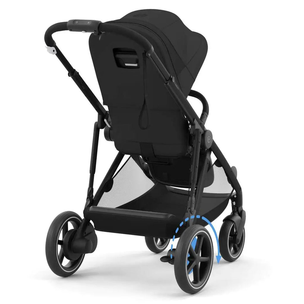 Cybex E-Gazelle S Pushchair - Moon Black