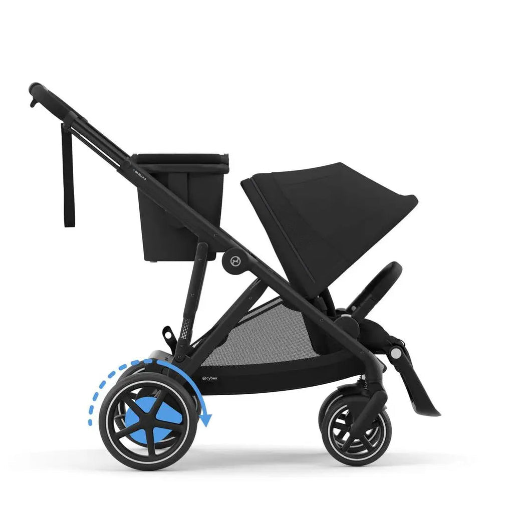 Cybex E-Gazelle S Pushchair - Moon Black