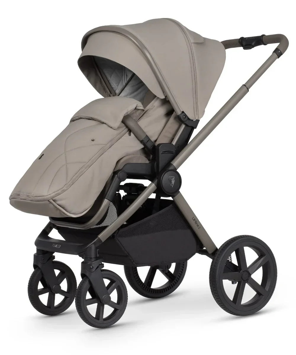 Venicci Upline2 4in1 Travel System Inc 360 Base - Taupe