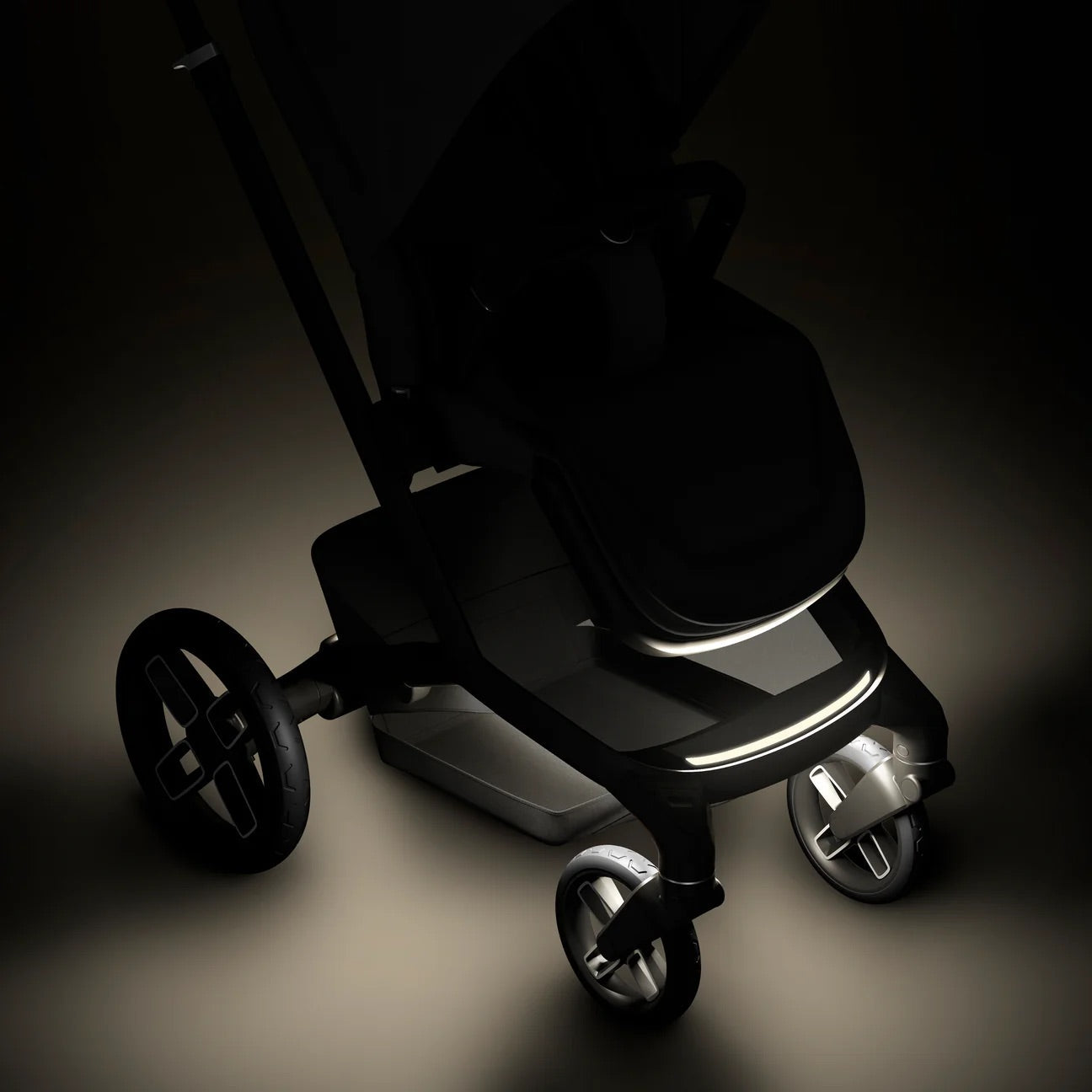 Maxi-Cosi Fame Pushchair & Carrycot - Twillic Truffle/Black