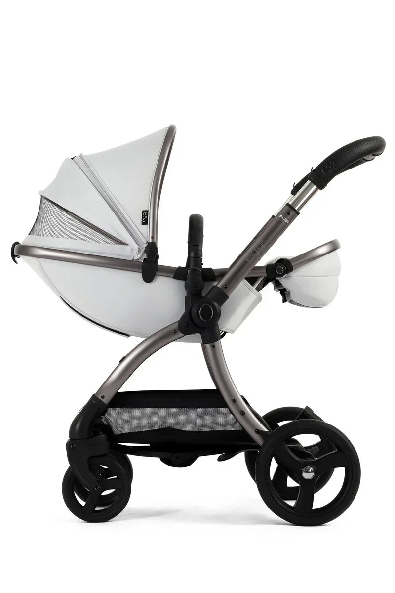 egg3 Stroller - Houndstooth Silver