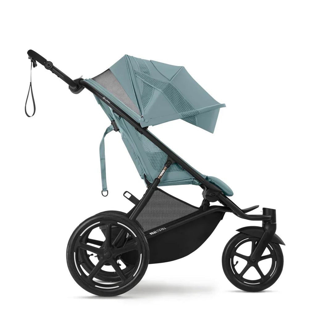 Cybex Avi Spin Stroller & Cloud G Bundle - Stormy Blue