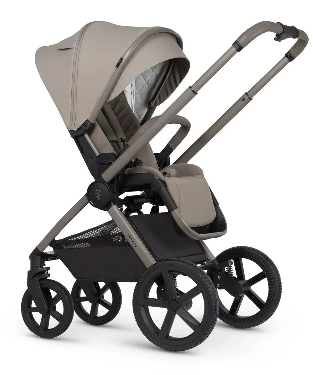 Venicci Upline2 4in1 Travel System Inc 360 Base - Taupe