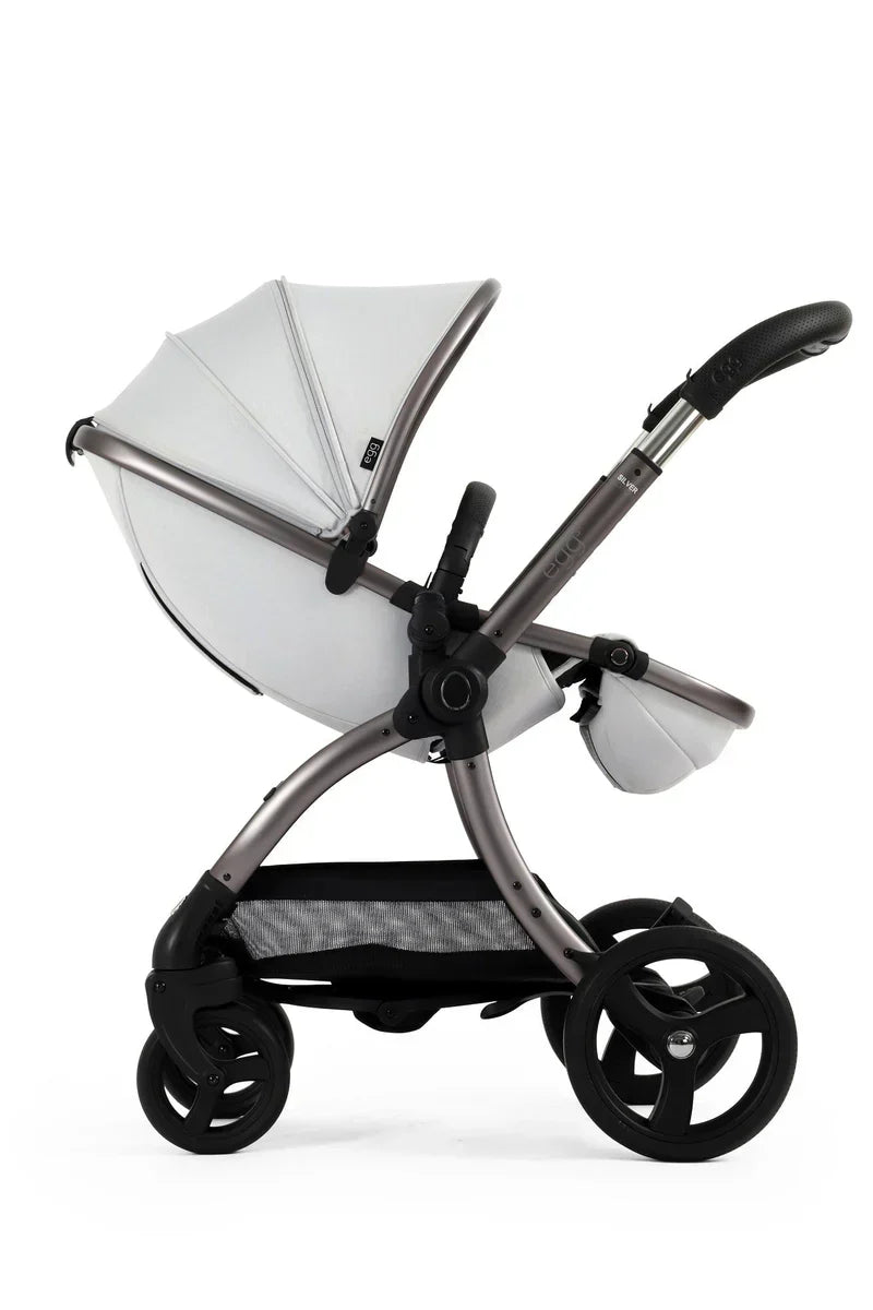 egg3 Stroller - Houndstooth Silver