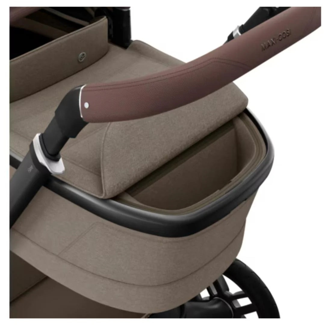 Maxi-Cosi Fame Pushchair & Carrycot - Twillic Truffle/Black