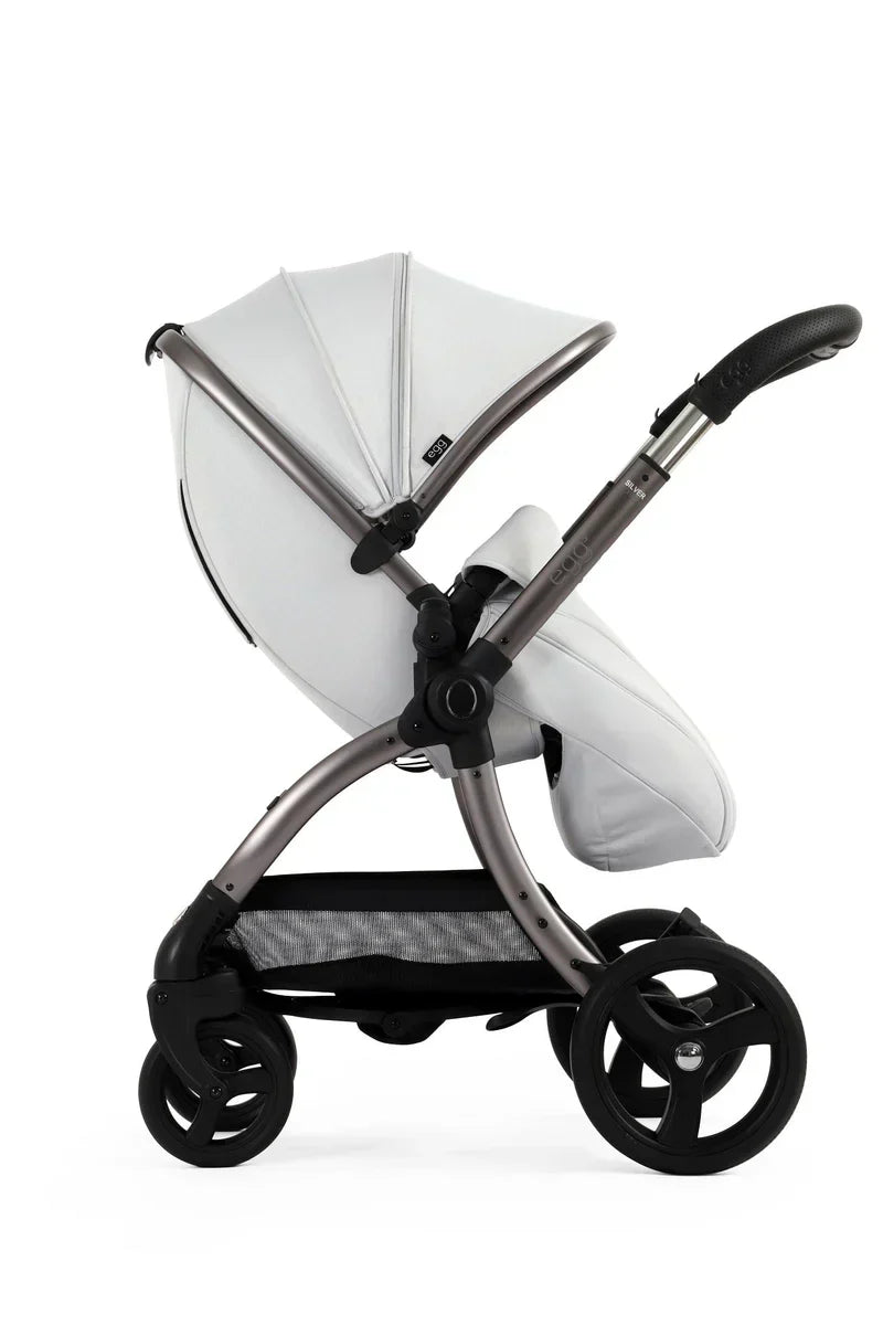 egg3 Stroller - Houndstooth Silver