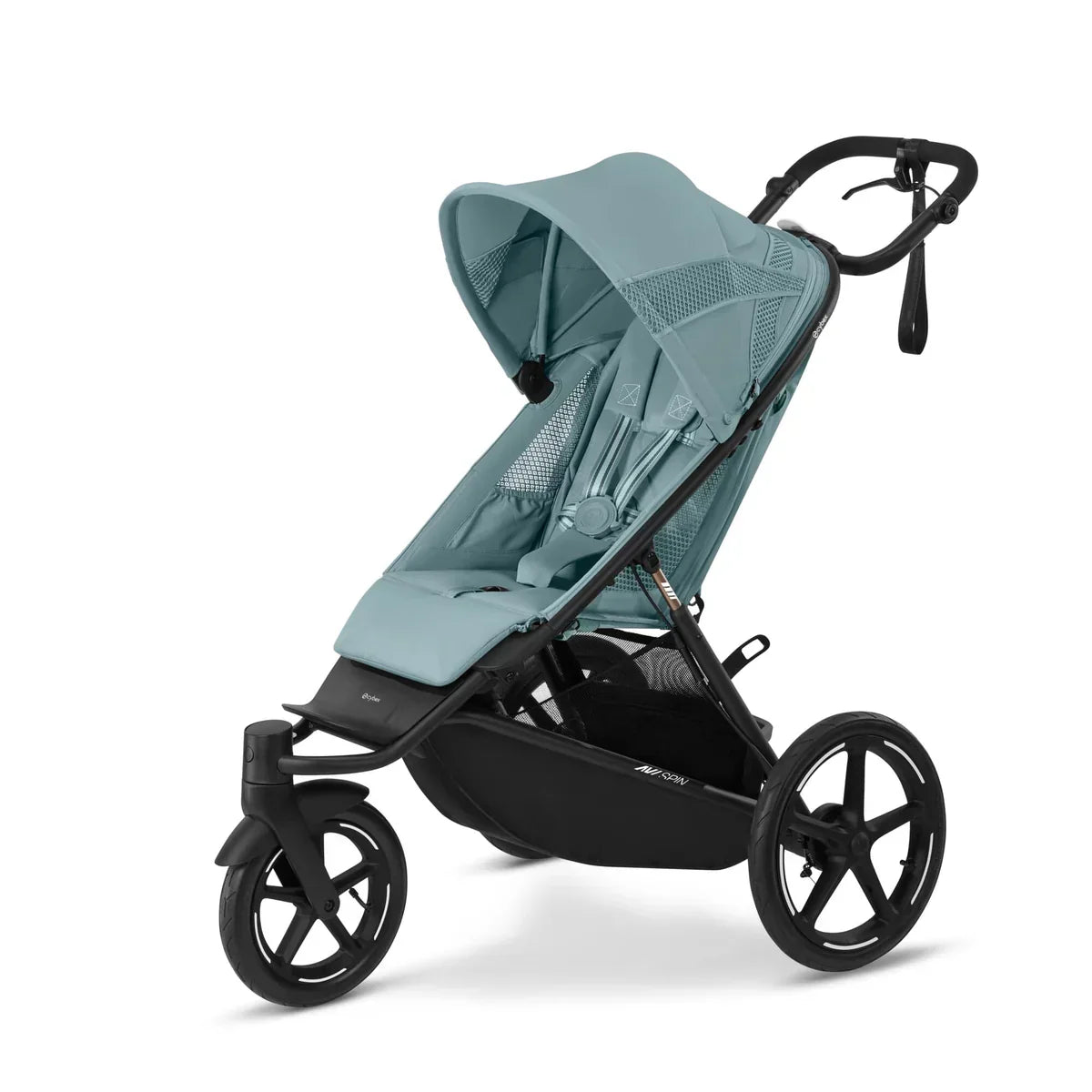 Cybex Avi Spin Stroller & Cloud G Bundle - Stormy Blue