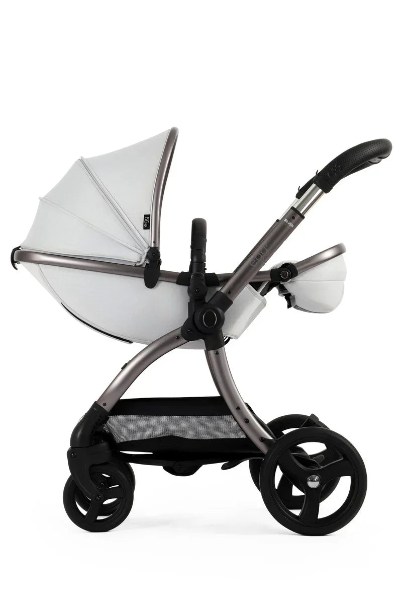 egg3 Stroller - Houndstooth Silver