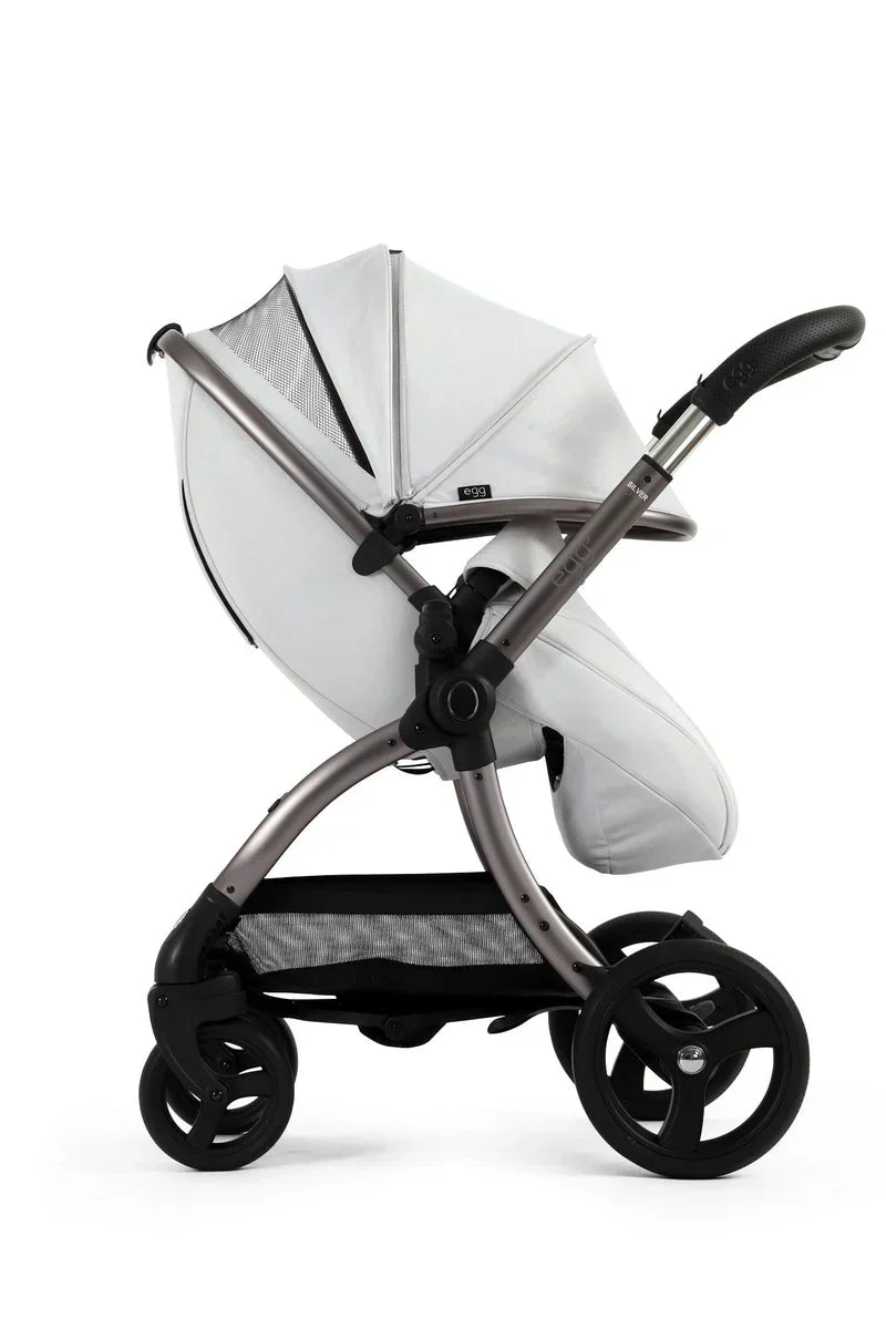 egg3 Stroller - Houndstooth Silver