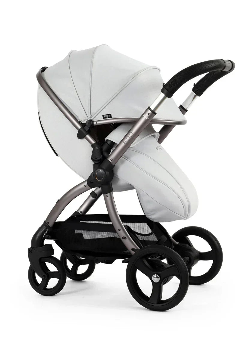 egg3 Stroller - Houndstooth Silver