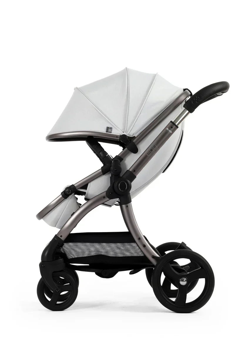 egg3 Stroller - Houndstooth Silver
