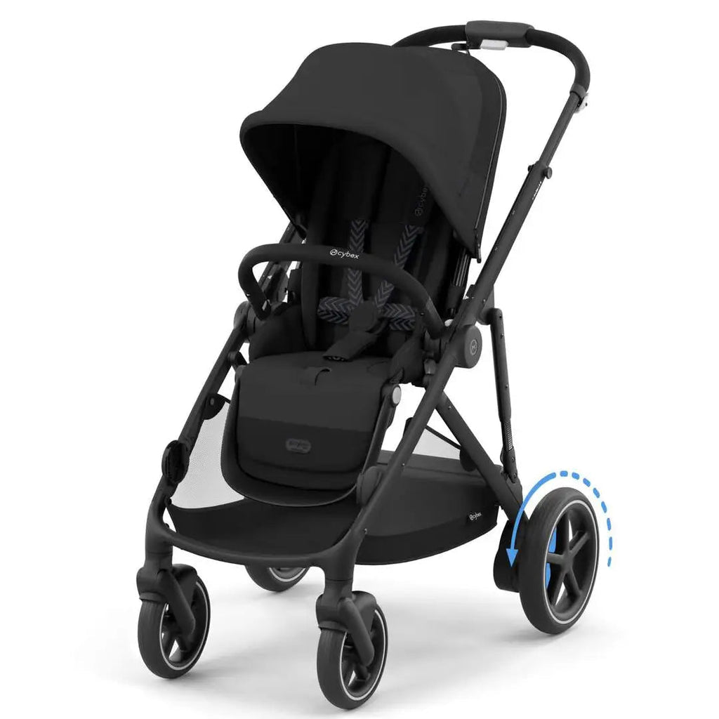 Cybex E-Gazelle S Pushchair - Moon Black