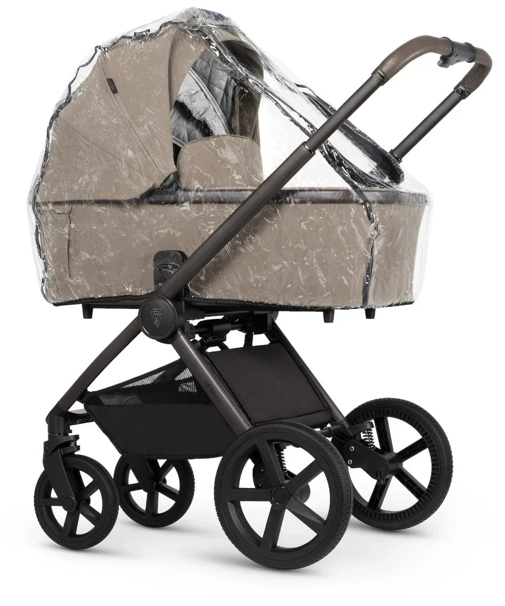 Venicci Upline2 Pushchair, Carrycot + Accessories Travel System Bundle - Special Edition Powder (2025)