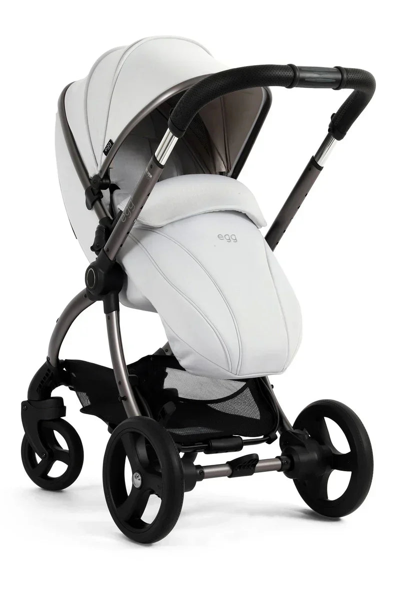 egg3 Stroller - Houndstooth Silver