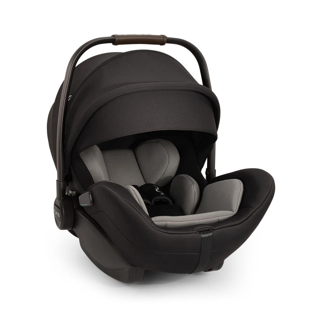 Nuna TRIV Next, LYTL Carrycot, ARRA Flex + Base Curve Travel System - Caviar