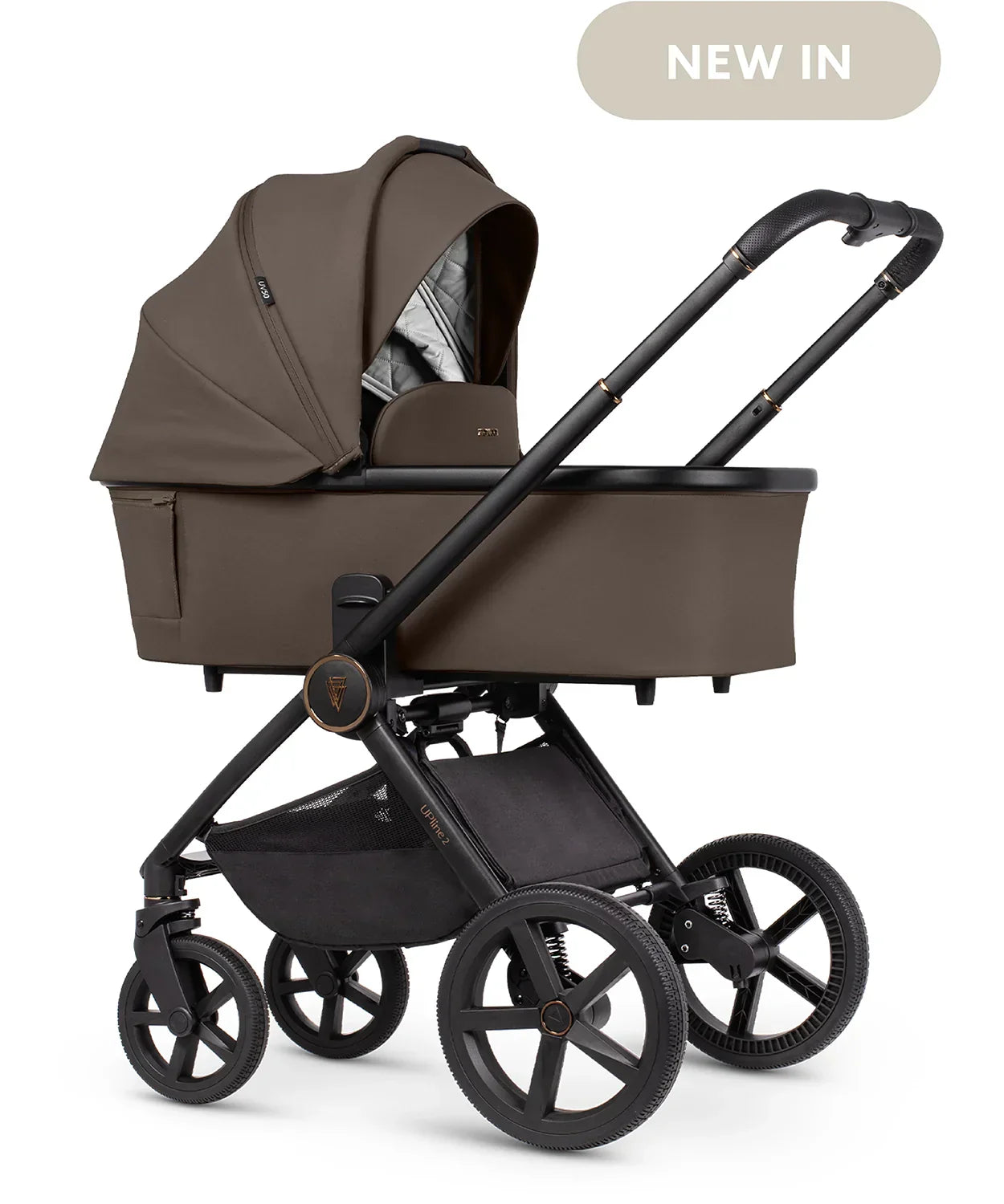 Venicci Upline2 4in1 Travel System Inc 360 Base - Brownie (IN STORE EXCLUSIVE)