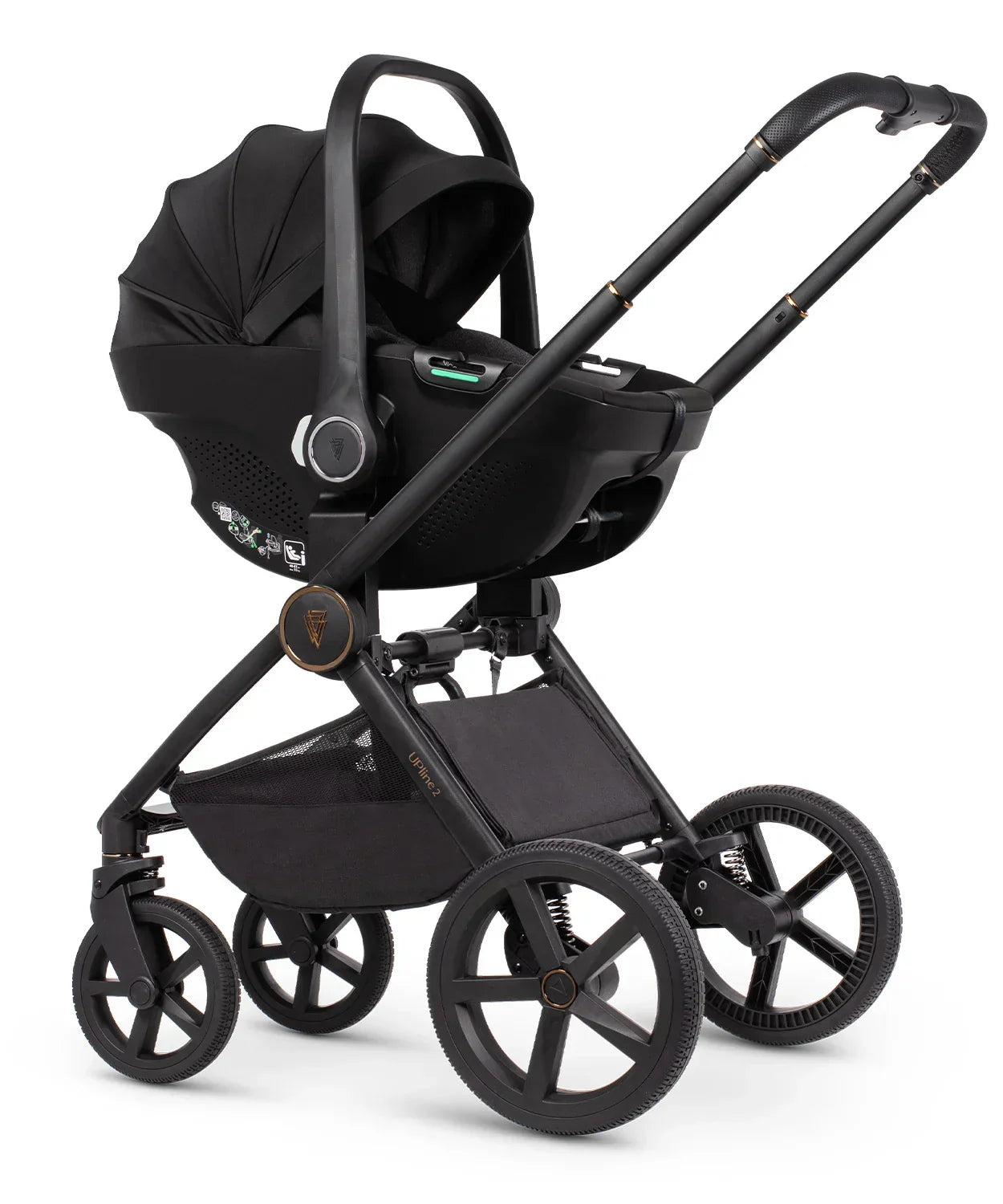 Venicci Upline2 4in1 Travel System Inc 360 Base - Brownie (IN STORE EXCLUSIVE)
