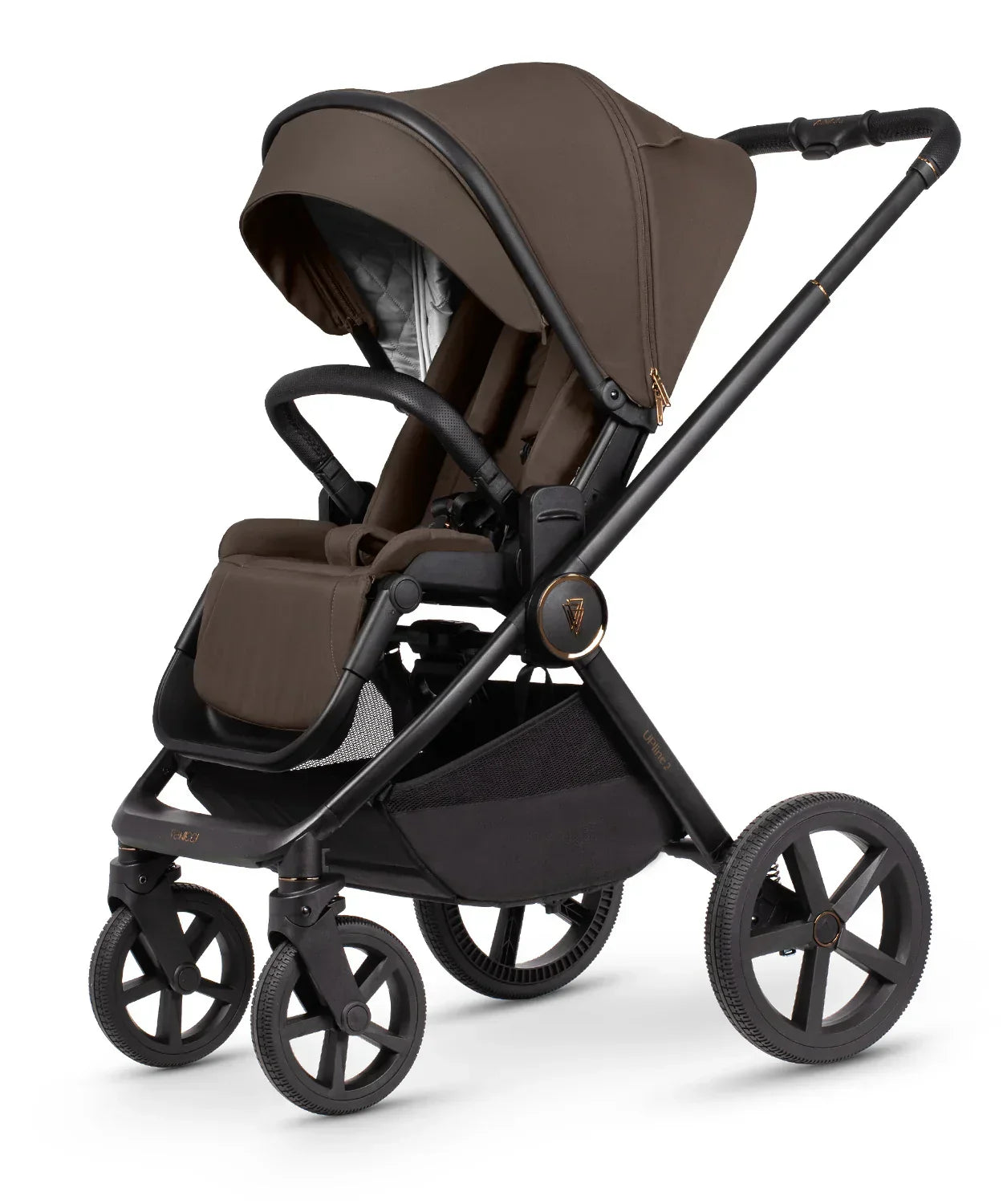 Venicci Upline2 4in1 Travel System Inc 360 Base - Brownie (IN STORE EXCLUSIVE)